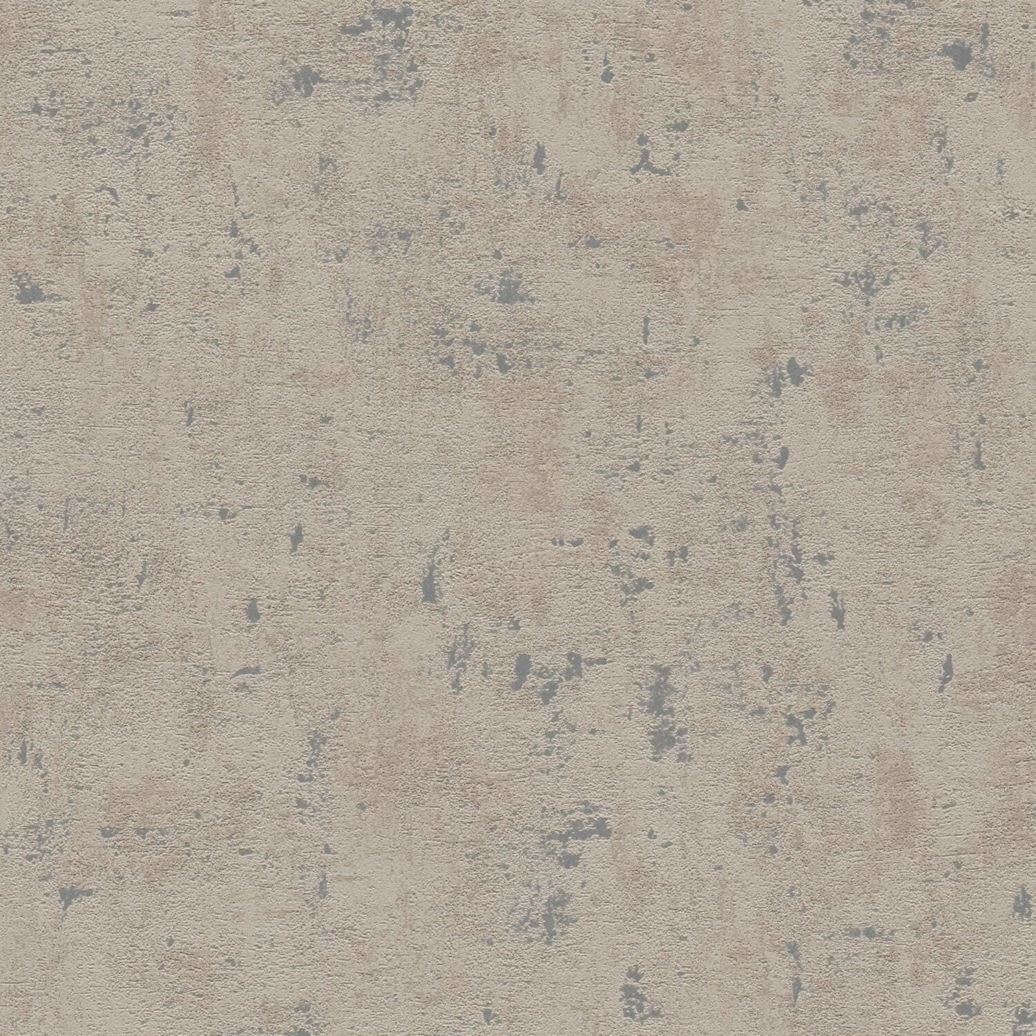 PROFHOME 395153-GU Spachtel Putz Tapete Struktur glänzend Grau Silber 0,53 günstig online kaufen
