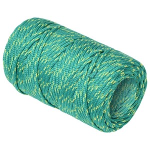 vidaXL Bootsseil Grün 2 mm 500 m Polypropylen 152692