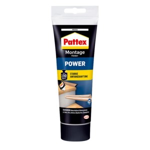 Tube Pattex Baukleber Power, Montagekleber mit starker Anfangshaftung, 250g.