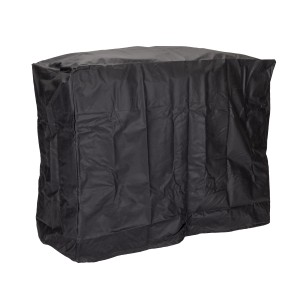 Schwarze Acamp Premium Schutzhülle für Gasgrill, ca. 58x136x101 cm.