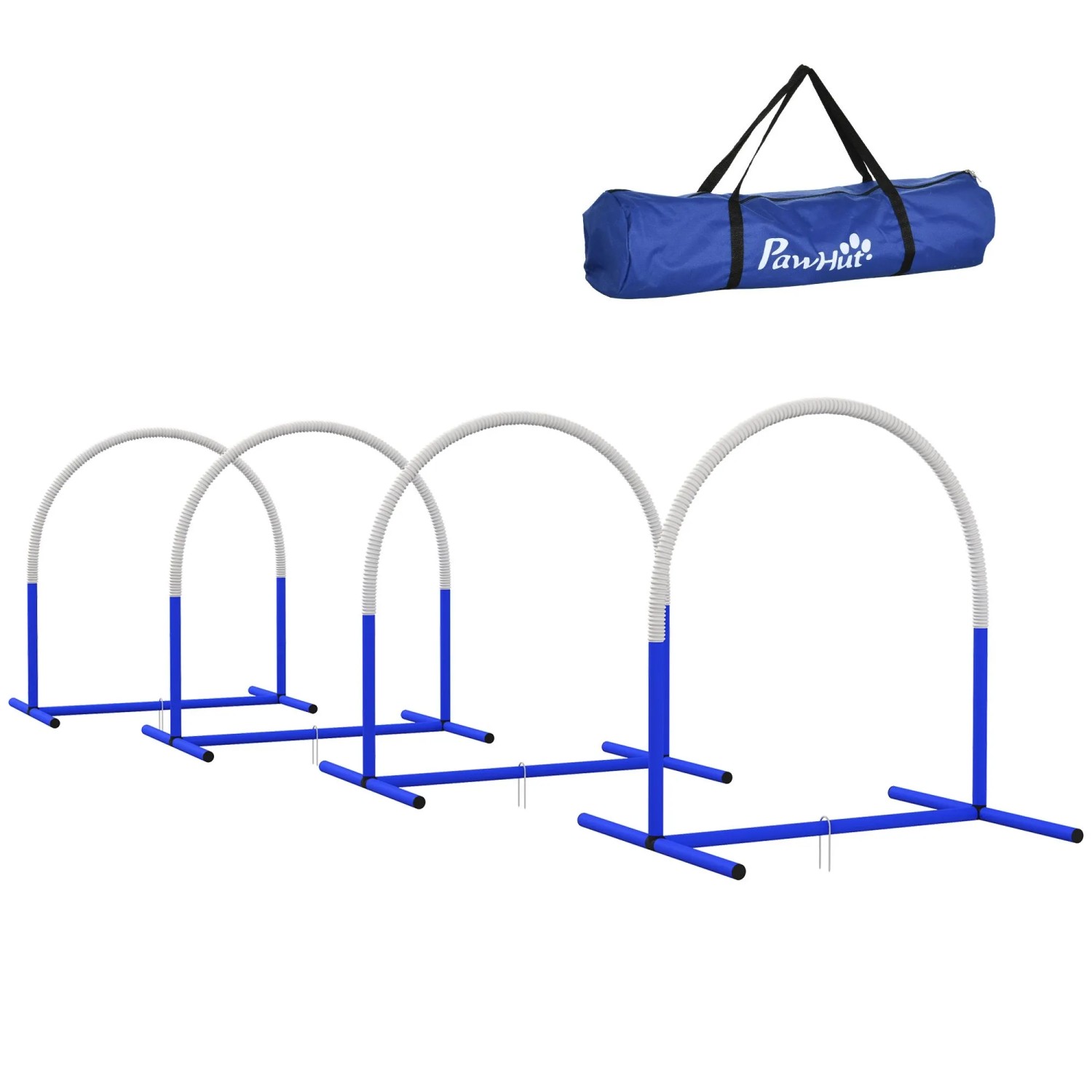 PawHut Hundetraining Agility-Set mit Tragetasche