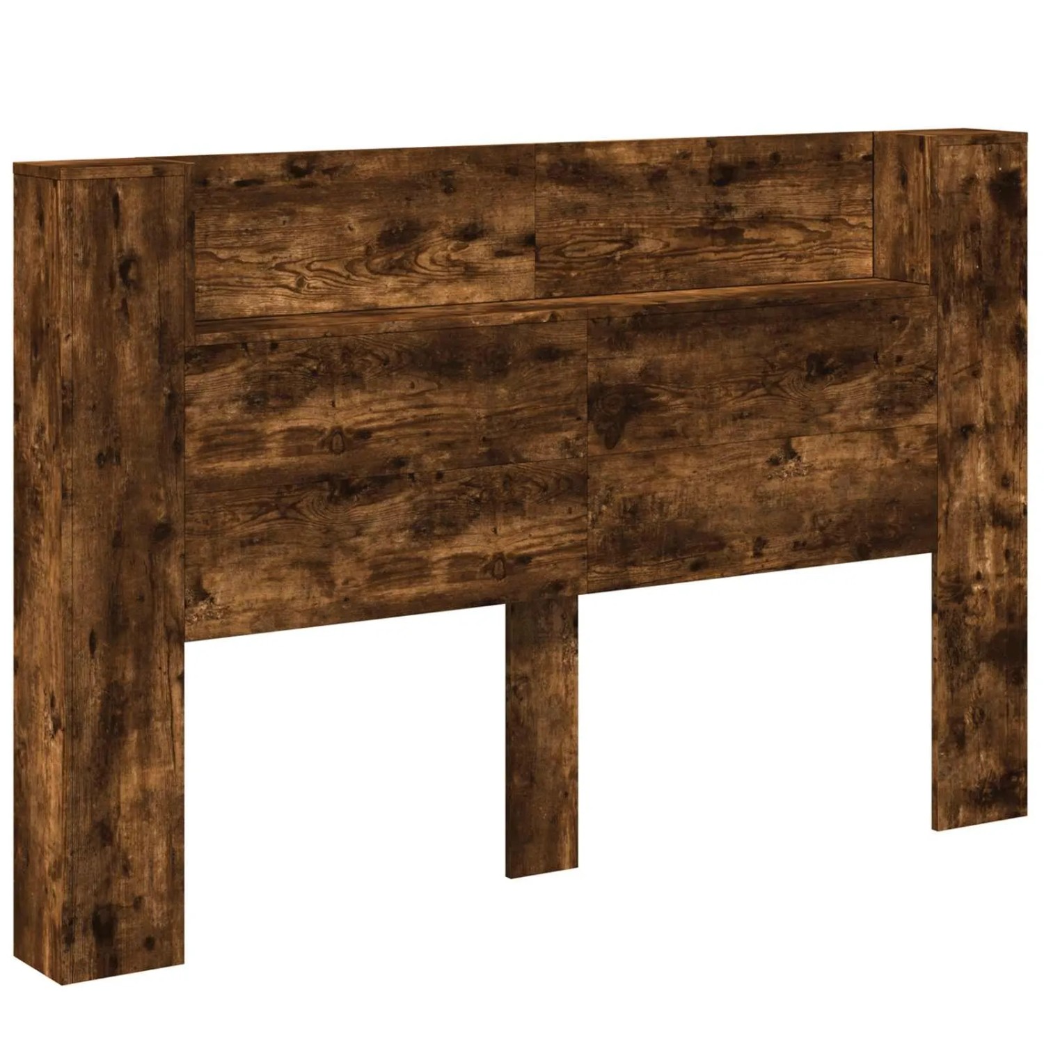 vidaXL Kopfteil Geräucherte Eiche 160 x 16,5 x 103,5 cm Holzwerkstoff 3418675