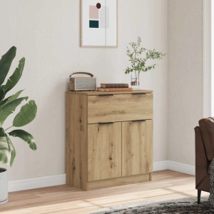 vidaXL Sideboard Artisan-Eiche 60x30x70 cm Holzwerkstoff 856839