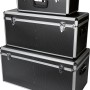 LUX Universalboxen-Set AKW, 3-teilig, aus Aluminium für Werkzeug und mehr.