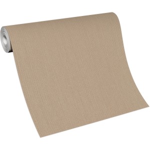 Rolle Erismann Vliestapete Guido Maria Kretschmer Uni Gold mit feiner Struktur.