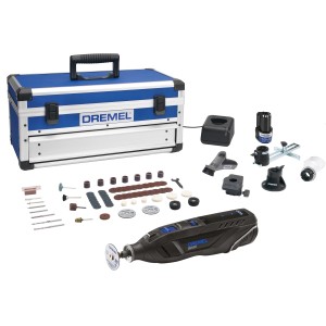 DREMEL® 8260-5/65 Multifunktionswerkzeug-Set mit Zubehör und Koffer.