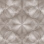 Graubeige Vliestapete mit 3D-Design, leicht glänzend und strukturiert.