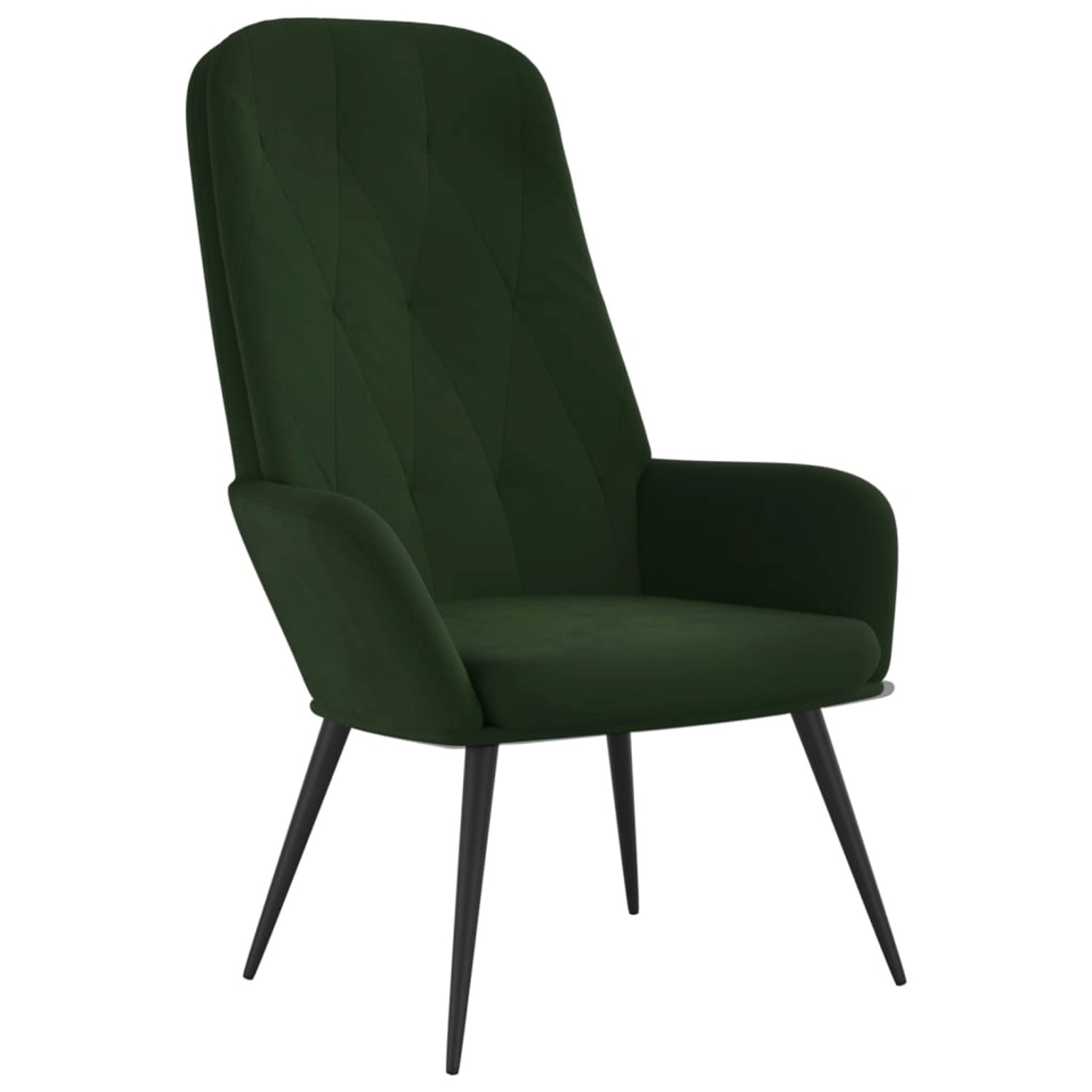 vidaXL Relaxsessel Dunkelgrün Samt 341196 günstig online kaufen