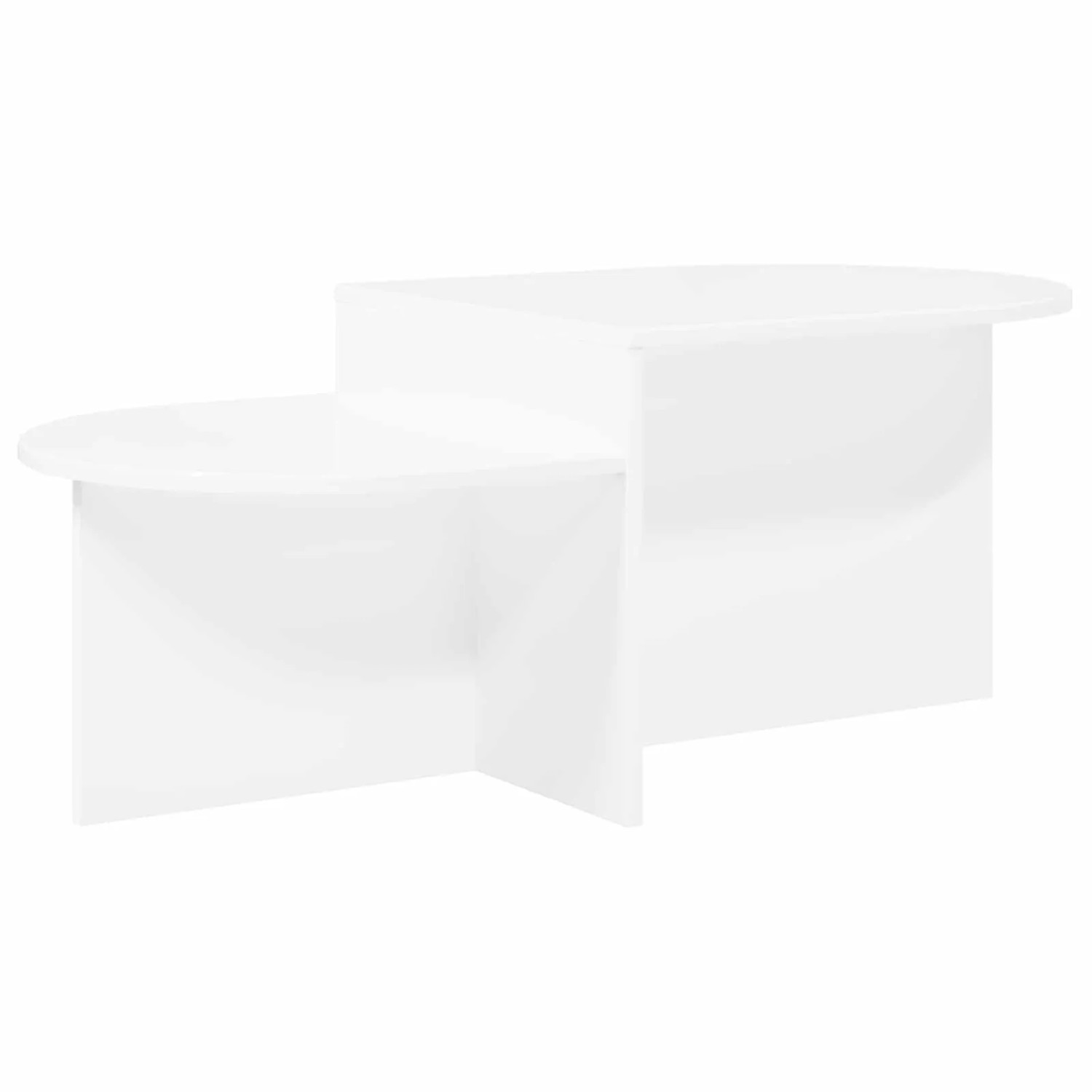 vidaXL Couchtisch Weiß 100 x 50 x 40 cm Holzwerkstoff 8001046