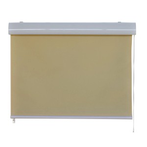 Jet-Line Sichtschutzrollo mit Kassette in Beige 1,0 x 2,3 m