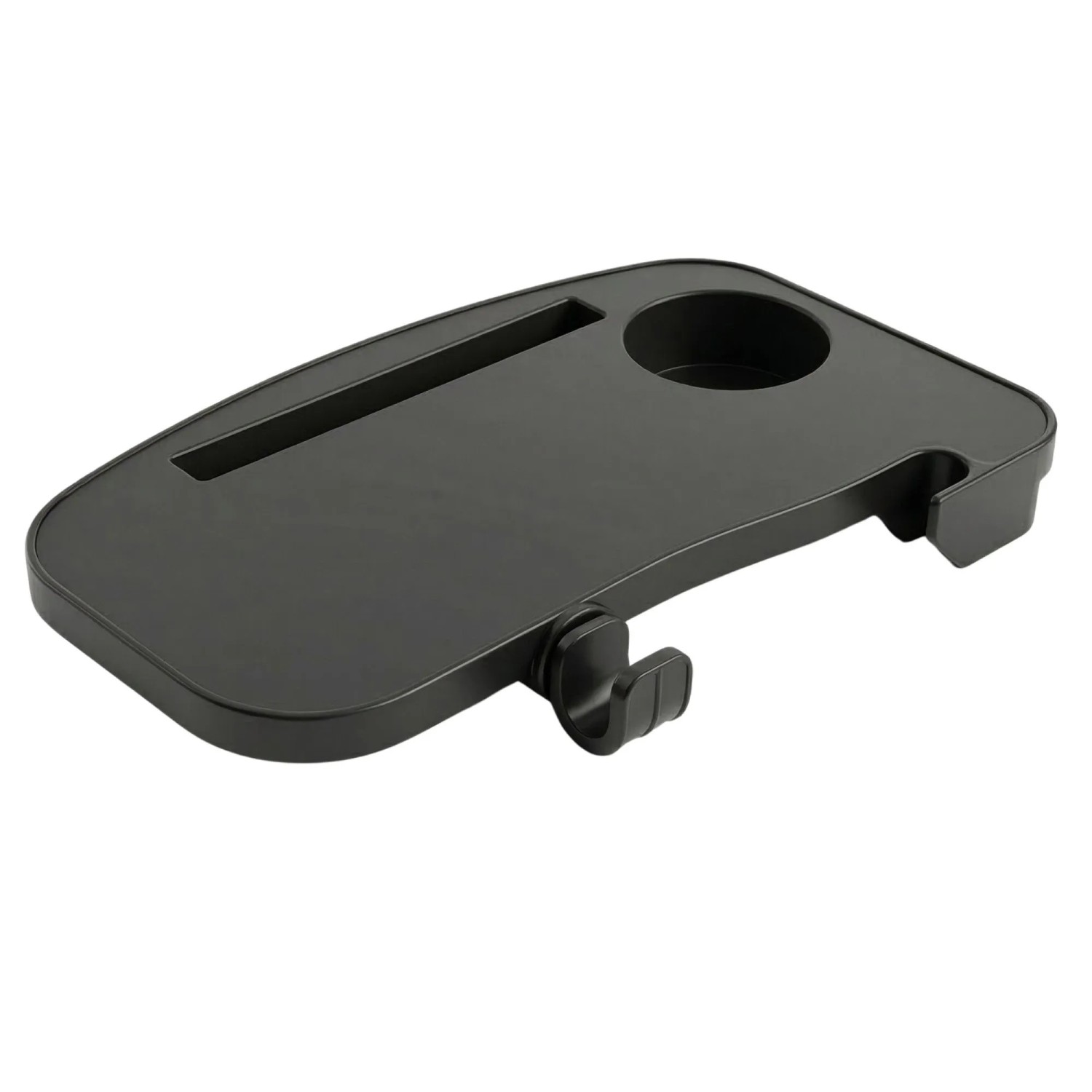 osoltus Getränkehalter Ablage für Camping Sessel Soft Touch Schwarz