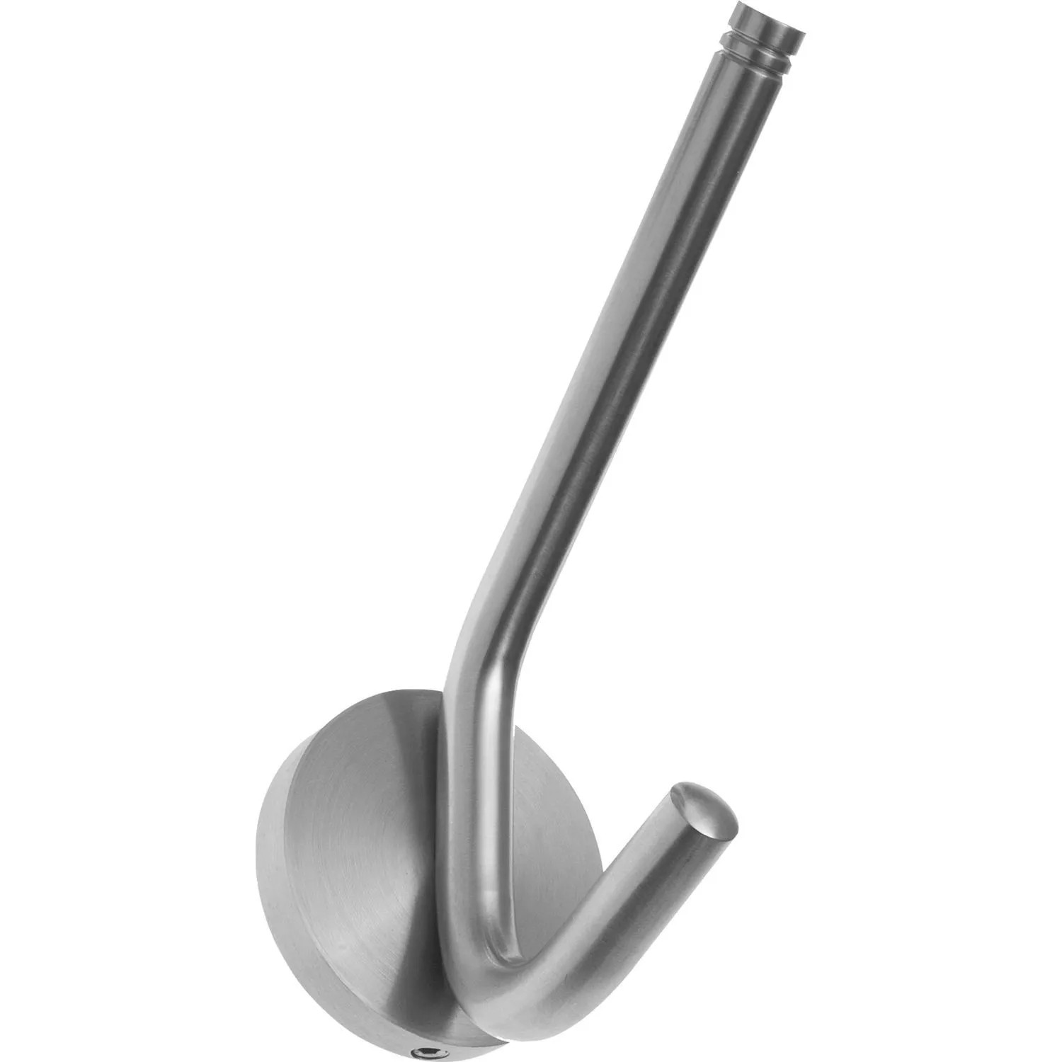 Technik Team Huthaken Jaina Rosette Ø 58 mm Höhe 145 mm Edelstahl Gebürstet