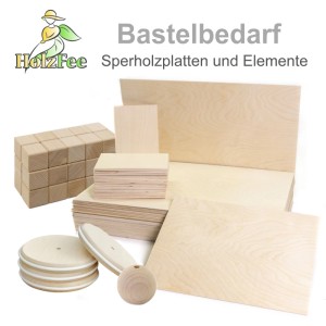 Zehn Birken-Sperrholzplatten 30x40 cm, 3mm stark, Klasse I Bastelholz für Modellbau, Bedrucken & Lasergravuren.
