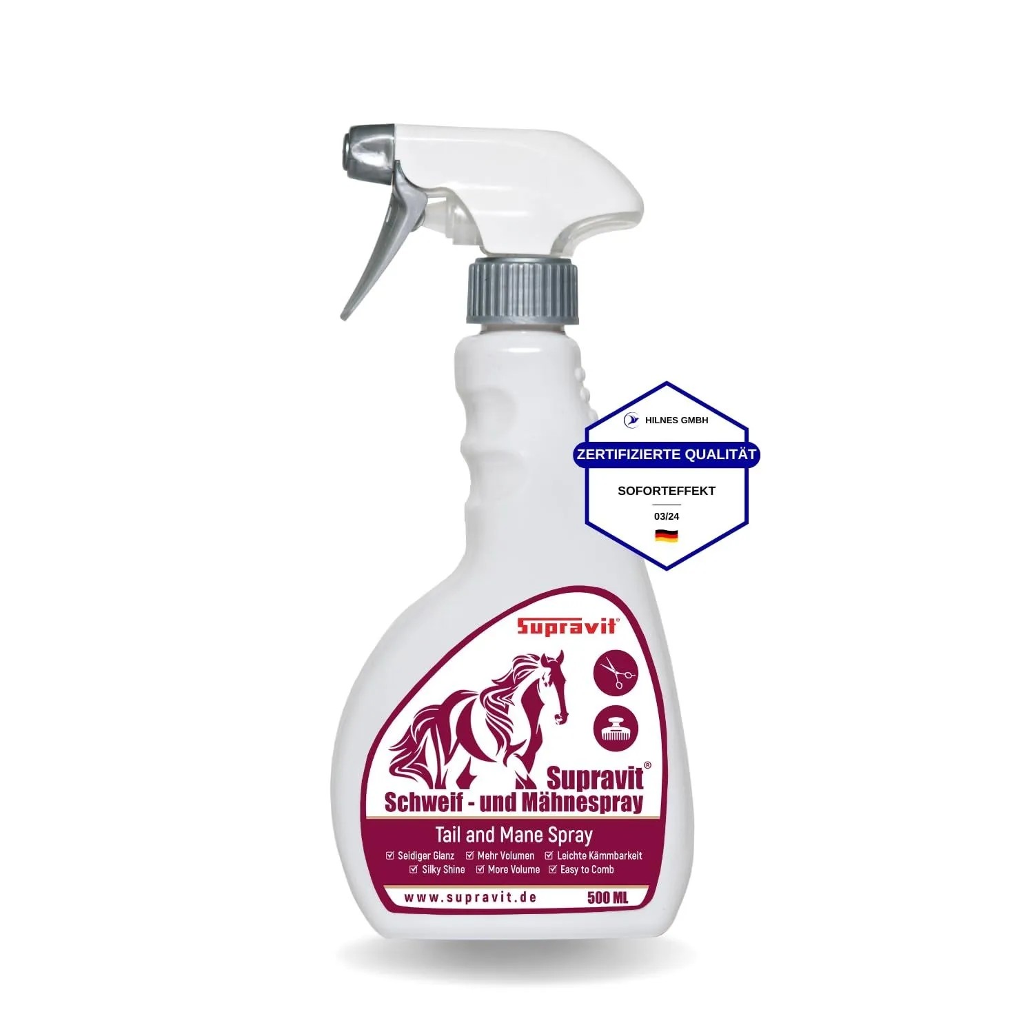 Supravit Schweif und Mähnenspray Pferd