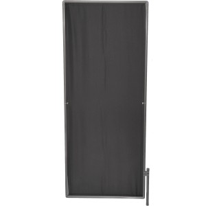 Peddy Shield Paravent, 3 Rahmen, 170x210 cm, anthrazit. Sichtschutz & Windschutz für Terrasse & Garten.