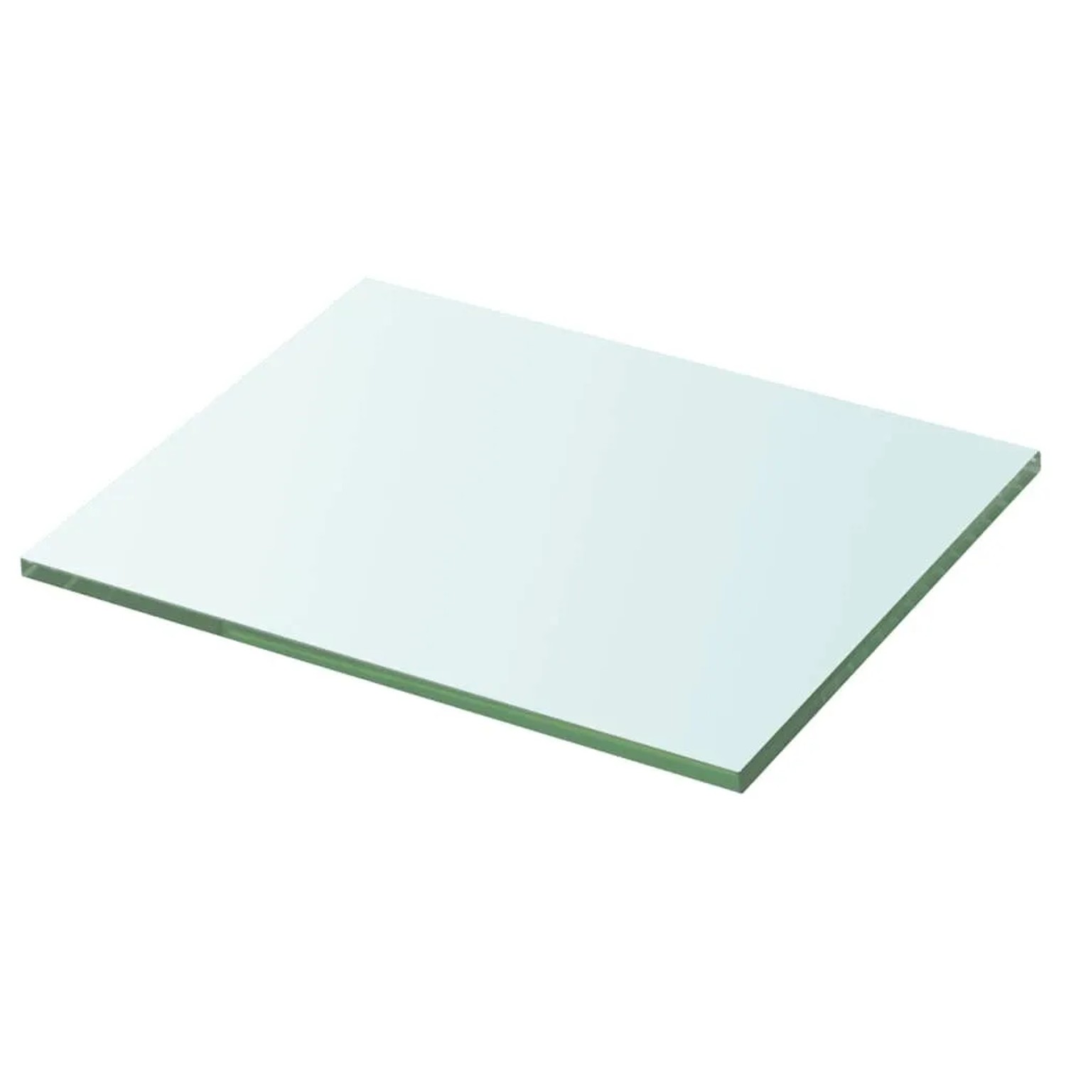 vidaXL Regalboden Glas Transparent 20x25 cm 243805