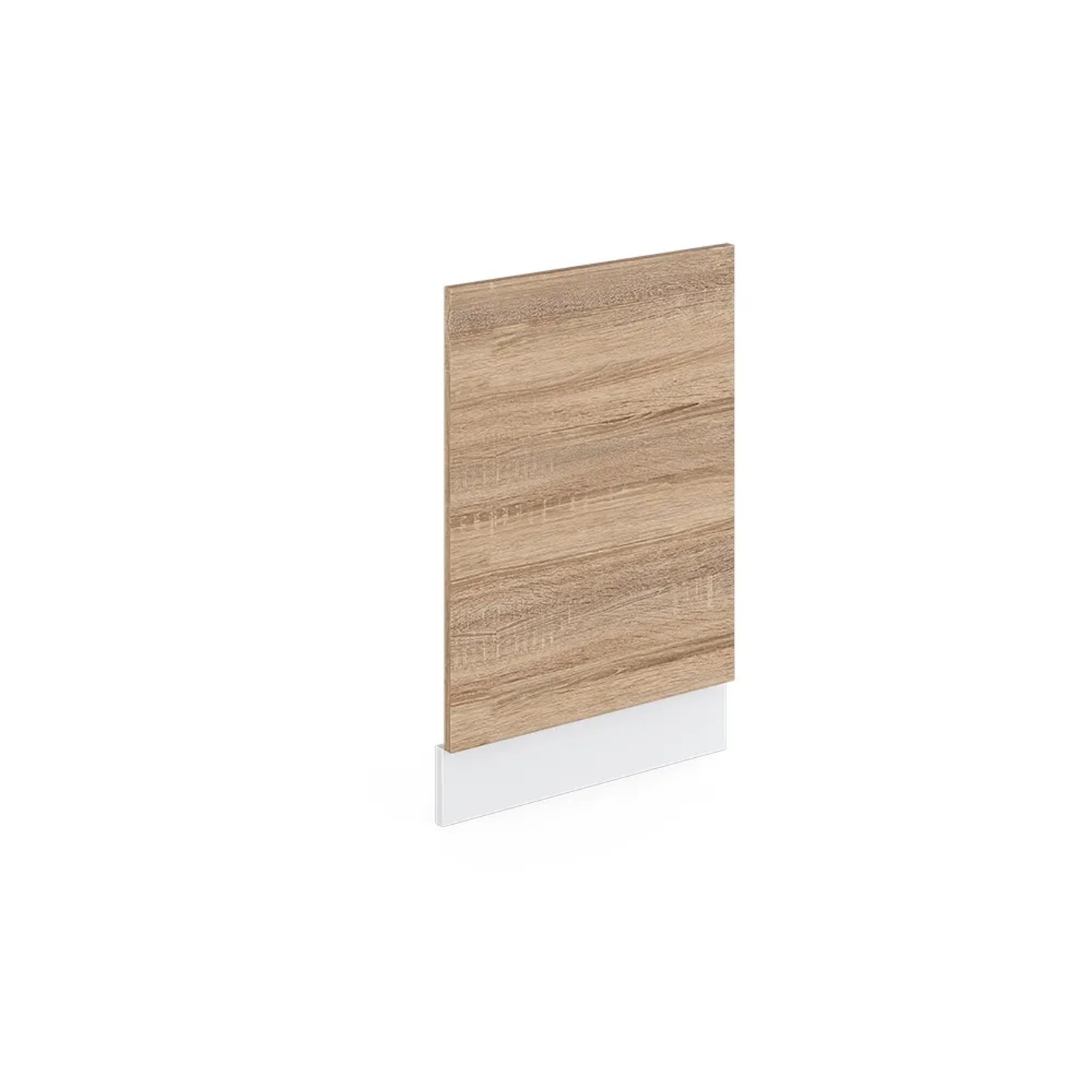 Vicco Frontblende R-Line Geschirrspüler Fronttür Sonoma/Weiß 45 cm ohne Arbeitsplatte