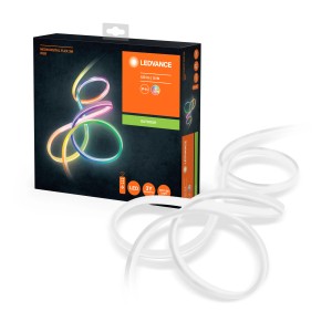 Ledvance LED-Strip Neon Digitalflex RGB, 300 cm, mit Verpackung und Fernbedienung.
