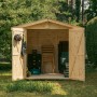 Upyard GeräteschuppenGartenhaus aus Holz mit Boden 240 cm x 170 cm