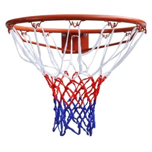 vidaXL Basketballkorb mit Netz Orange 45 cm 90498