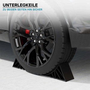 Wiltec Unterlegkeile Anhänger 2 Stück Bis 1,6T Unterlegkeile Wohnmobil Wohnwagen