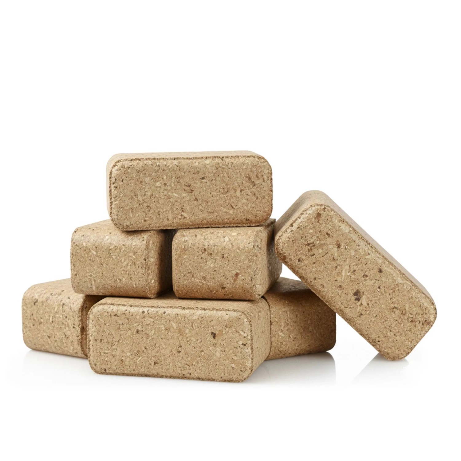 Moorland Holzbriketts 10 kg Folienpack ca. 5 15 kWh/kg