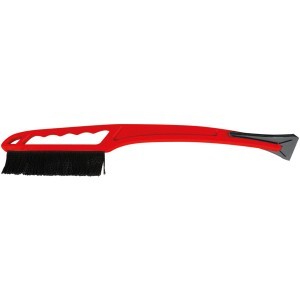 Sonneck Eiskratzer mit Schneebesen, 52 cm, rot. Praktisches 2-in-1 Tool zur mühelosen Eis- und Schneebeseitigung.