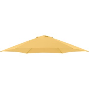 Gelbe Ersatzbespannung für Honolulu Marktschirm, Ø 300 cm, aus wasserabweisendem Polyester.