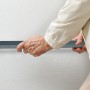 Relaxdays Handlauf Stahl Anthrazit Eckig 150 cm_3