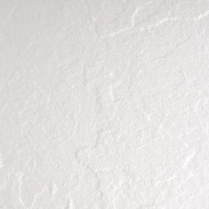 Weiße Vielzweck Kompaktplatte in Schieferoptik, 139x62x0,8 cm. Arbeitsplatte für Innen- und Außenbereich.