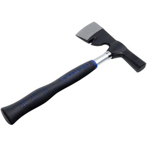 LUX Gipserbeil 600g Comfort mit ergonomischem Griff und Nagelzieher.