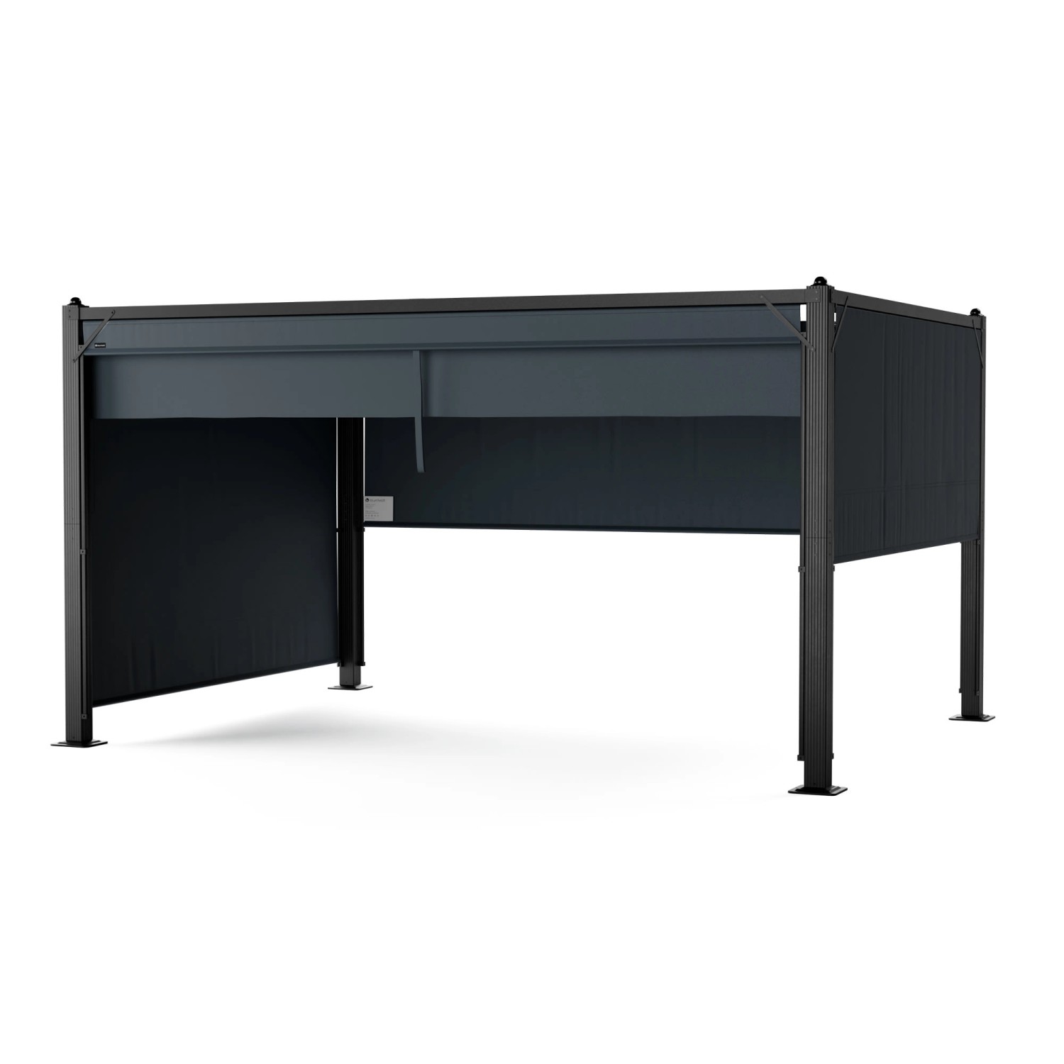 Blumfeldt Pantheon Cortina Pavillon 3x4 m Wetterbeständig Aluminium Pulverb günstig online kaufen