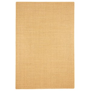 Quadratischer Sisalteppich „Nuss“ (200x200 cm) von Snapstyle. Klassischer Teppich für Wohnräume.