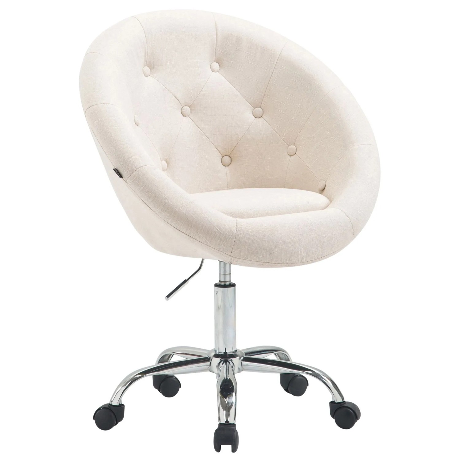 CLP Arbeitshocker London V2 Stoff Creme