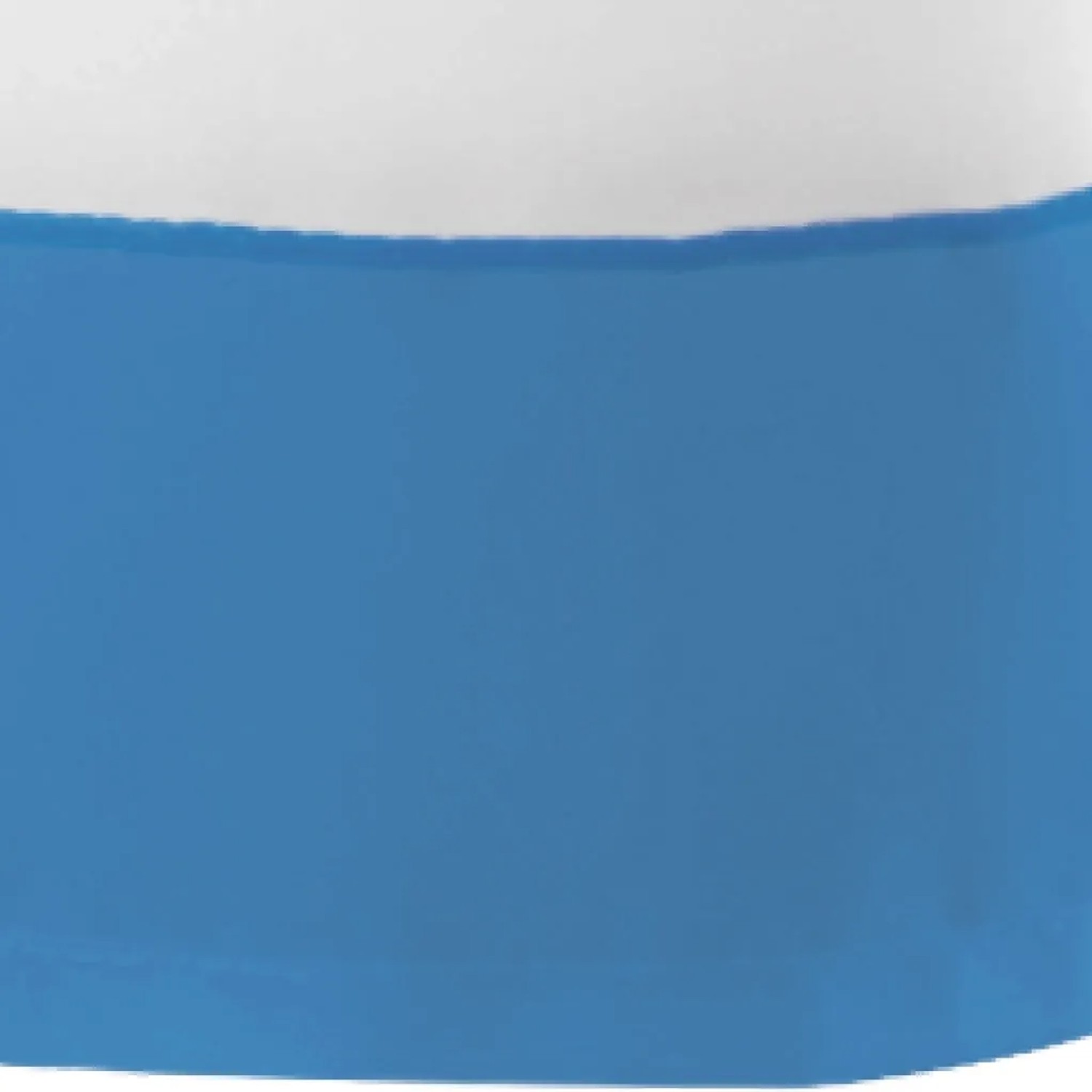 Blaue Arsvita Bistrogardine 150x45cm mit Schlaufen, Fenstervorhang für Küche und Wohnraum.
