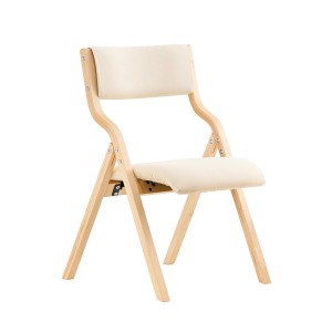 SoBuy Esszimmerstuhl Klappstuhl Küchenstuhl Polsterstuhl mit Lehne Beige FST40-W