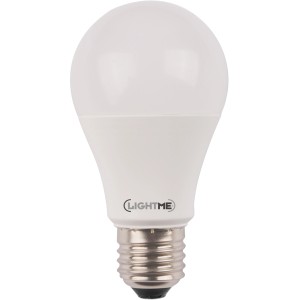 Lightme LED-Leuchtmittel E27, 6W, Glühlampenform, warmweißes Licht für Wohnräume.