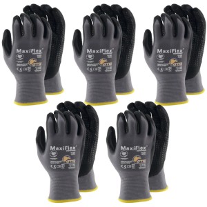 vasalat Maxiflex Endurance Arbeitshandschuhe, Größe 10 XL, 5 Paar