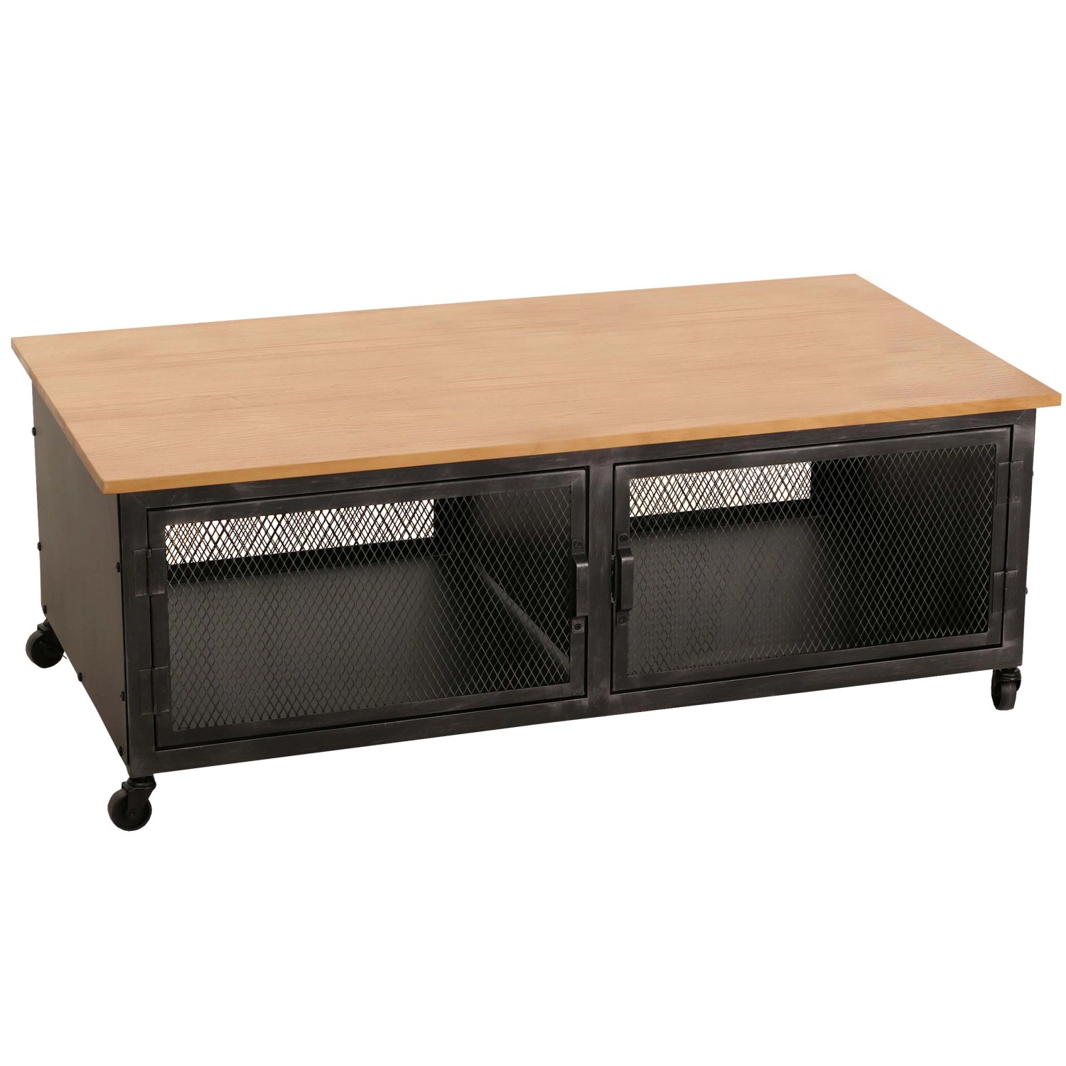 MCW Couchtisch N28 Schwarz Natur günstig online kaufen