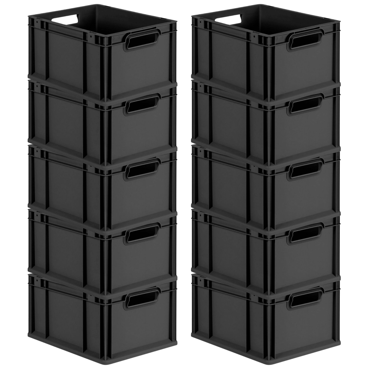 PROREGAL SparSet 10x Eurobox Nextgen Grip HxBxT 22x30x40cm 20 Liter Griffe günstig online kaufen