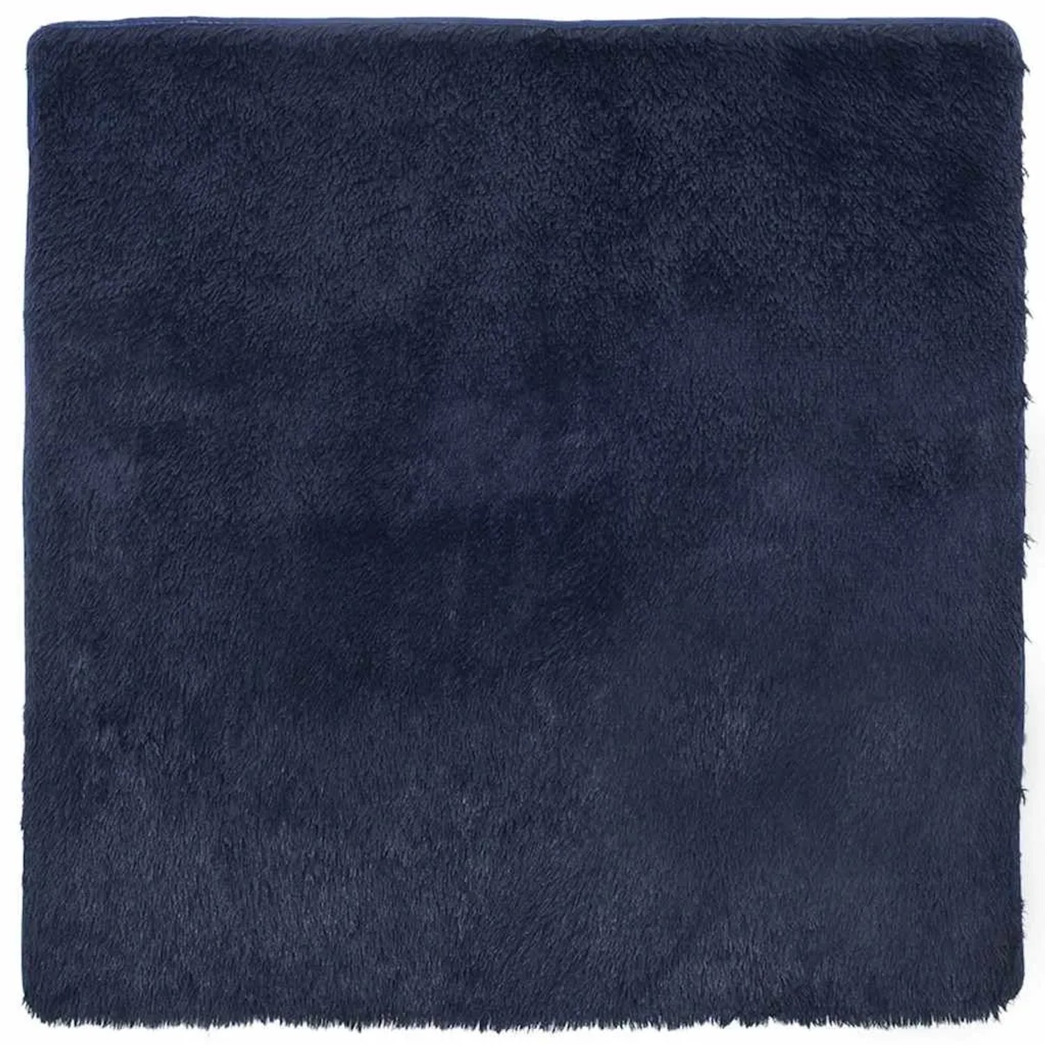 vidaXL Teppich Shaggy Hochflor NAVARRA Marineblau 200x200 cm Polyester 4102 günstig online kaufen