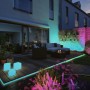 Paulmann Outdoor P&S Neon Stripe RGB, 5m, als Gartenbeleuchtung im Einsatz.
