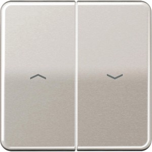 Jung Wippe Jalousie Schalter/Taster CD500 Platin für Rollladensteuerung.