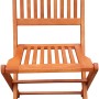 Garten Pleasure Klappstuhl Angwin aus Teakholz, Teil des 3-teiligen Gartenmöbel-Sets.