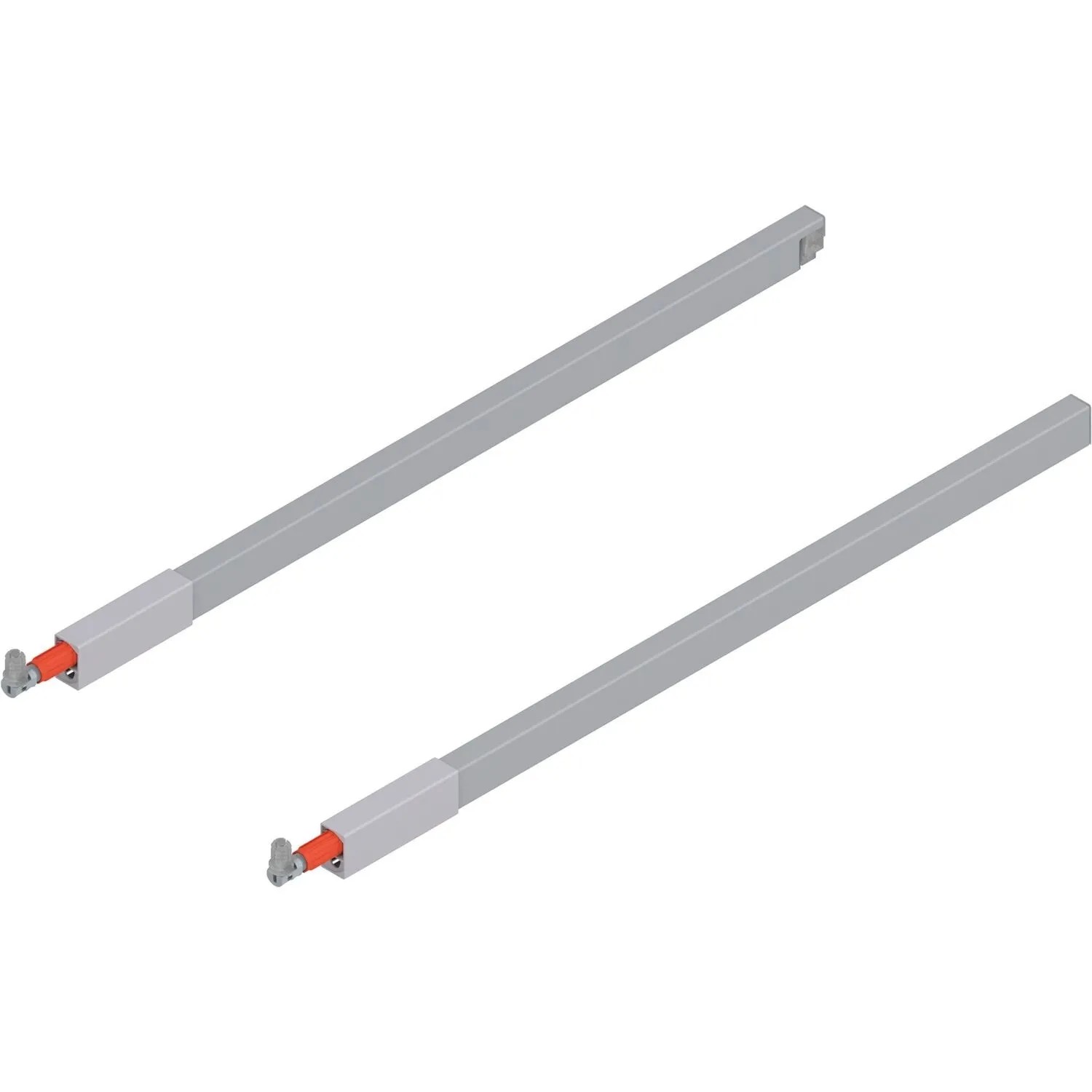 Blum Längsreling-Set Tandembox antaro Nennlänge 550 mm Grau