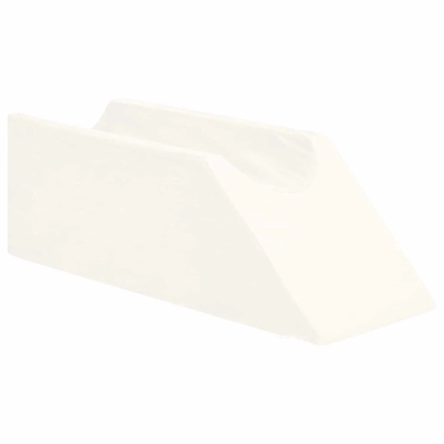 vidaXL Bein Kissen Uni Weiß 68 x 25 x 21,5 cm 42020192