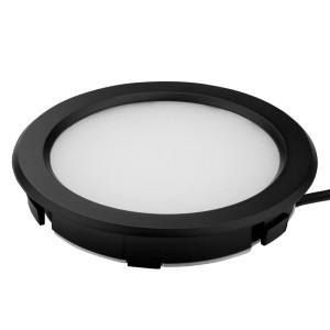 SOTECH Domus-Line LED Einbaustrahler STELLA 12V 2,5W 2700K Einbau-Ø68 mm Schwarz
