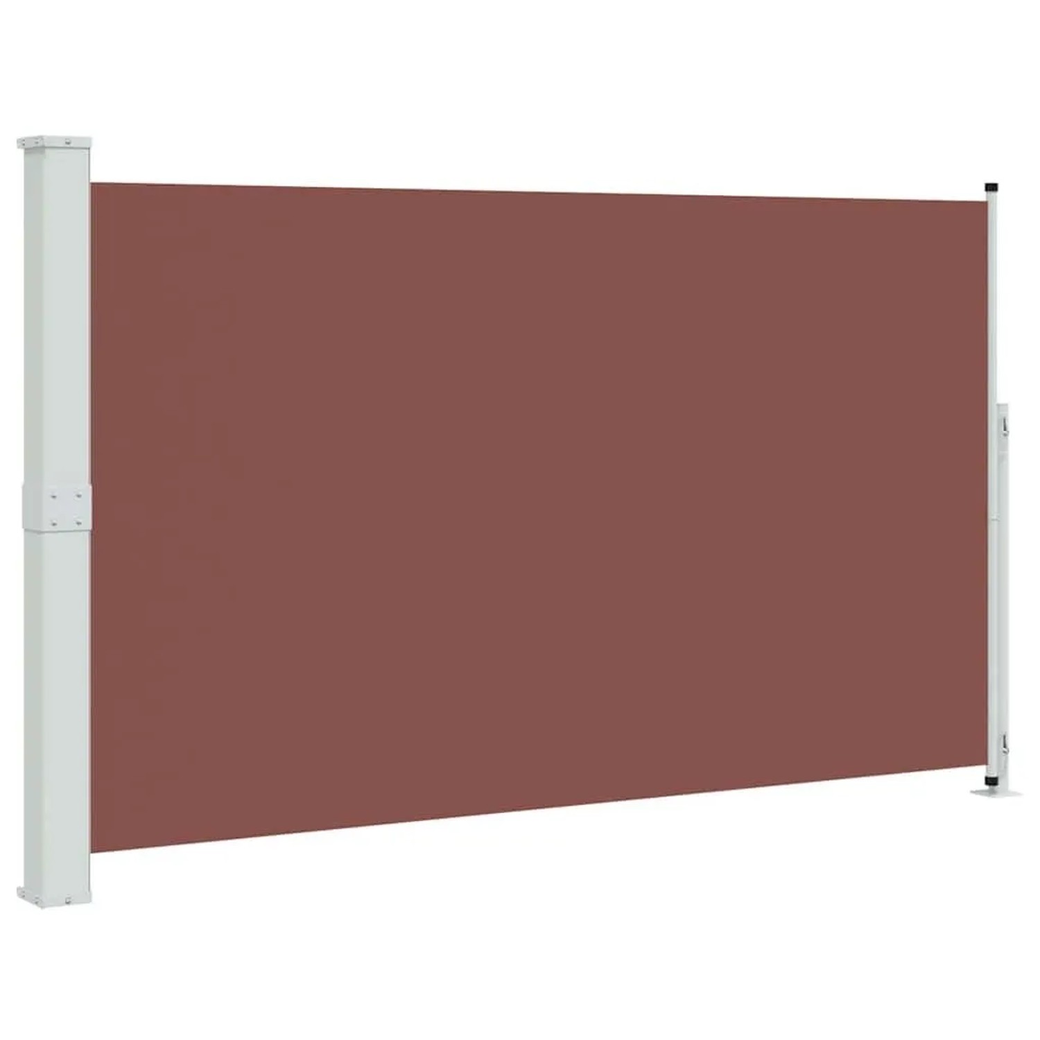 vidaXL Seitenmarkise Ausziehbar 180x300 cm Braun 313402