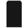 Schwarzer vidaXL Schuhschrank (80x42x69 cm) aus Holzwerkstoff.