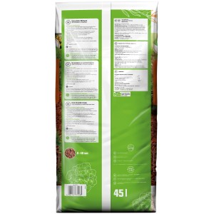 Sack GROW by OBI Gartendekor Mahagoni, 45l, Dekormulch für Beetabdeckung.